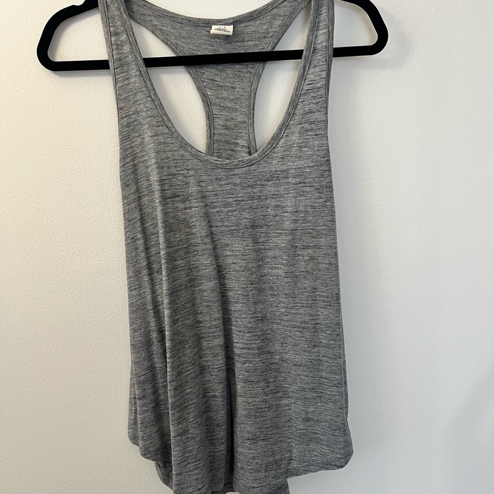 PINK Victoria's Secret Heather Gray Tank Top
